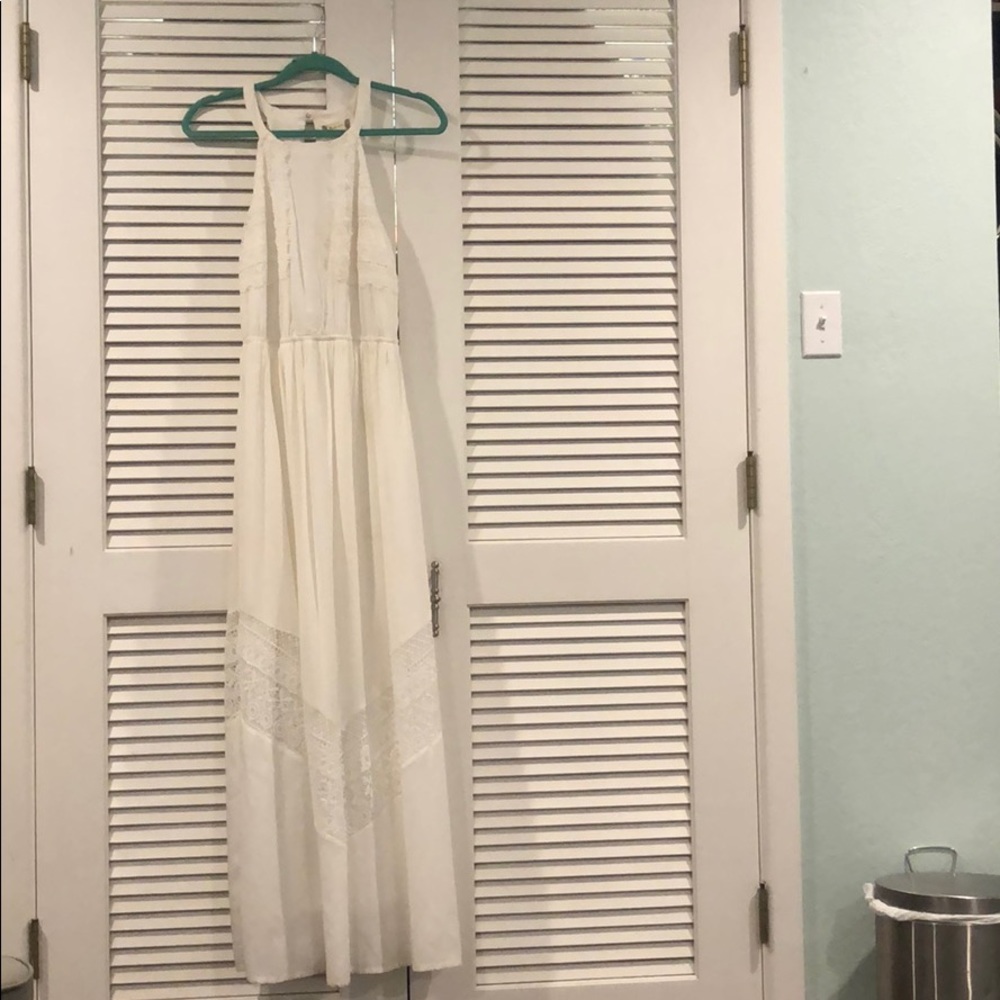Altar’d State White Lace Maxi- Dress